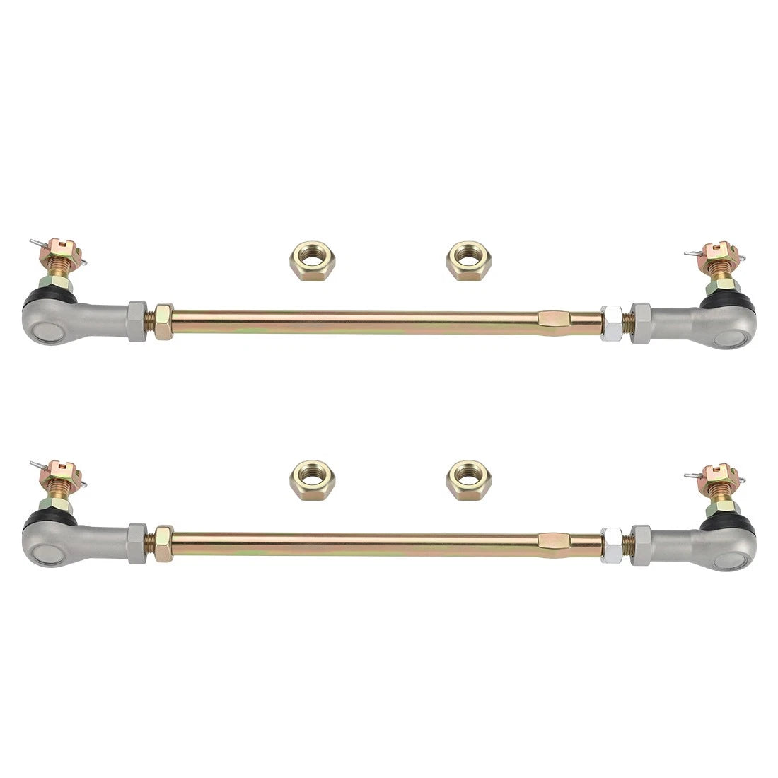 2Pcs Tie Rod End Kit for Honda FourTrax TRX200SX 2x4 (1986–1988) 53521-HB3-770