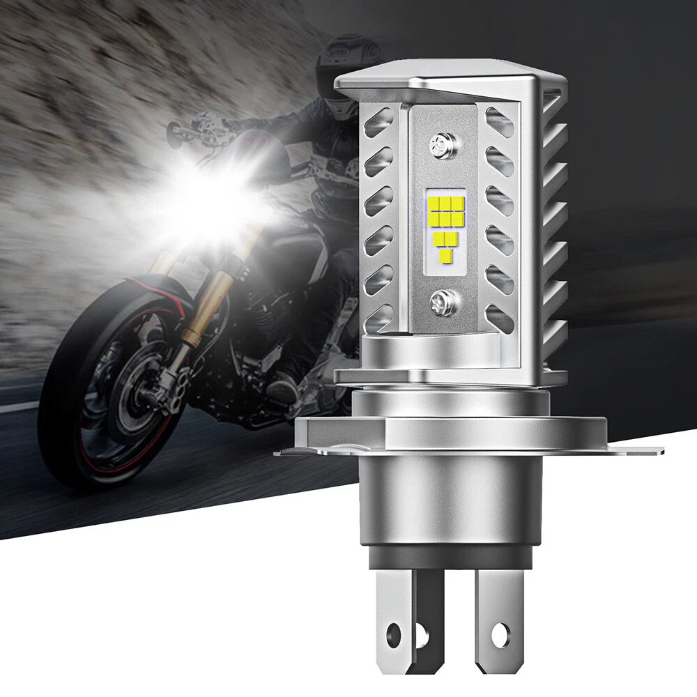AUXITO H4 LED Headlight Bulb for Motorcycle (Universal Fit)