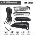Set of 2 Fog Light Assemblies for Honda Accord (2018-2019)