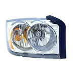 Replacement Passenger Side Headlight Assembly w/o Black Bezel for Honda Accord (2008–2012)