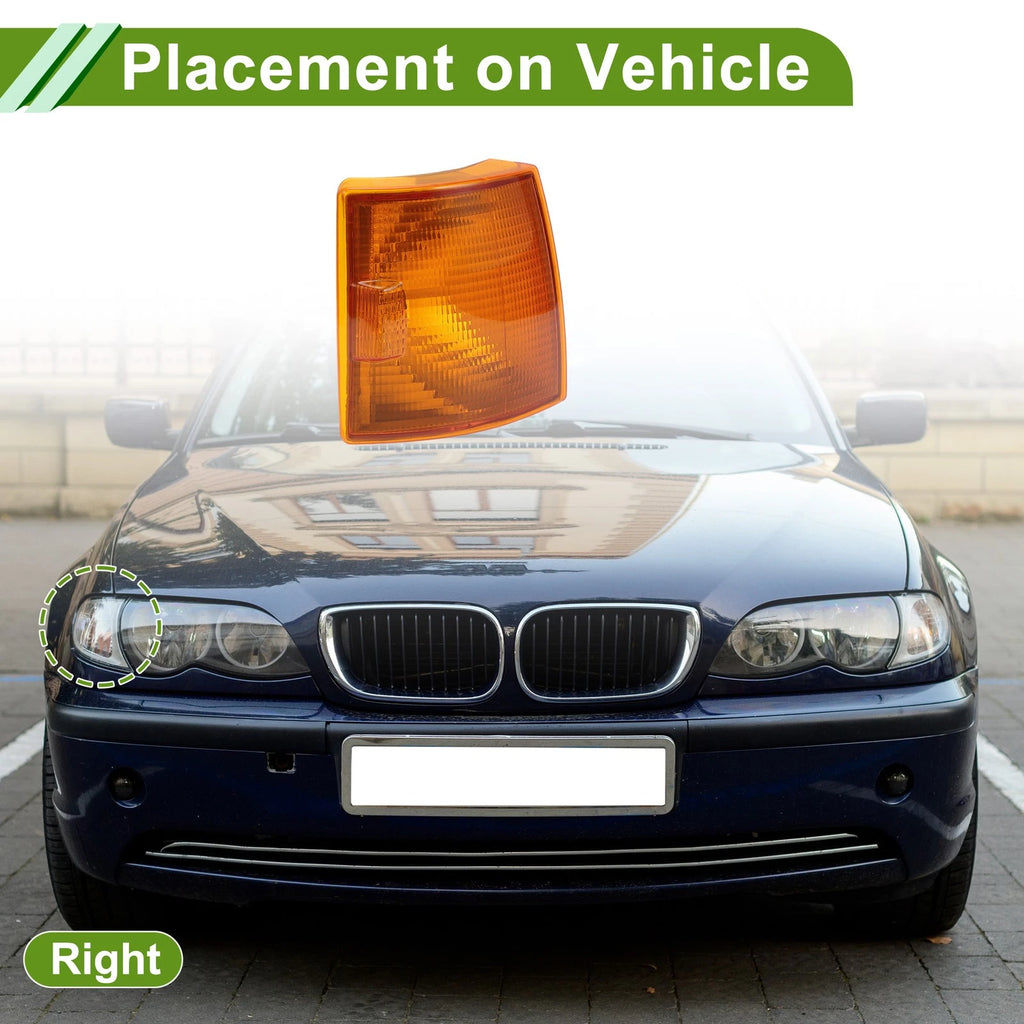 1Pc Right Corner Signal Light Cover for Volkswagen T4 (1995–2003) No. 7D0953042C