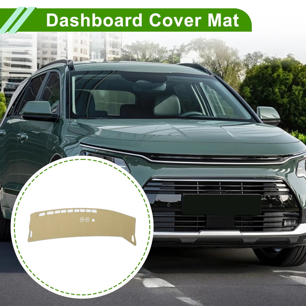 Dashboard Cover for Kia Niro (EV/PHEV/HEV) (2023–2025) Polyester Beige