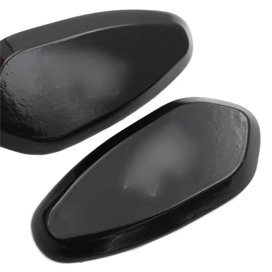 Mirror Block Off Base Plates for Yamaha R1 YZF-R1 (1998–2014) Black