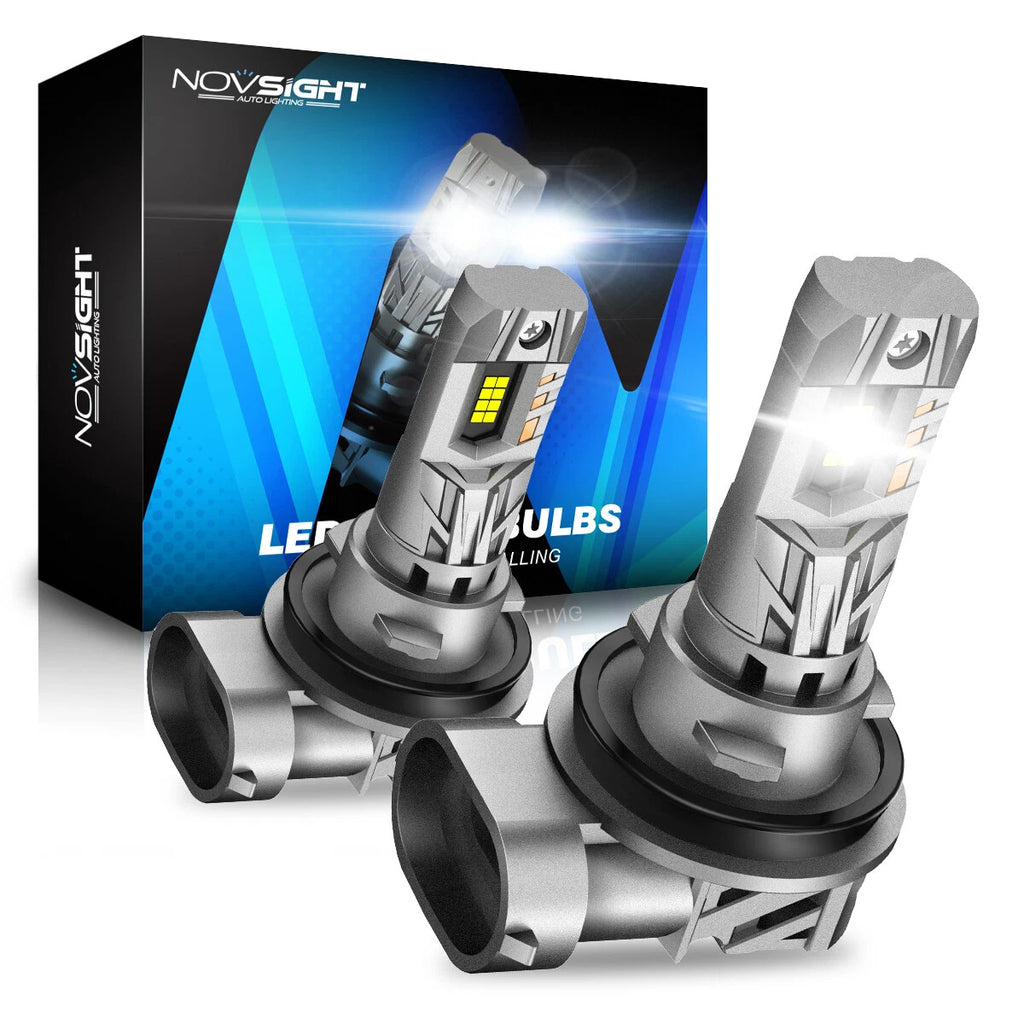 2X H8 H9 H11 LED Headlight Bulbs Kit for