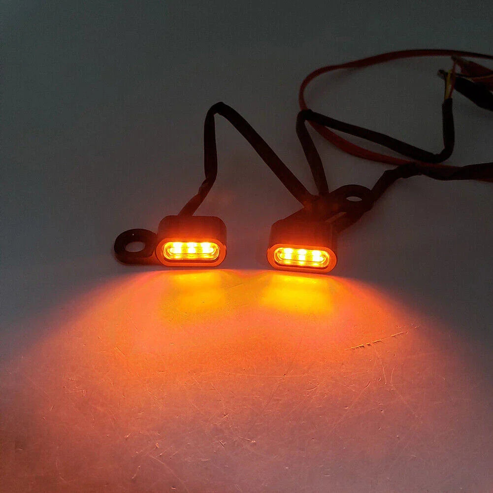 Amber Turn Signal Indicators for Harley Touring Electra Glide (2009-2017)