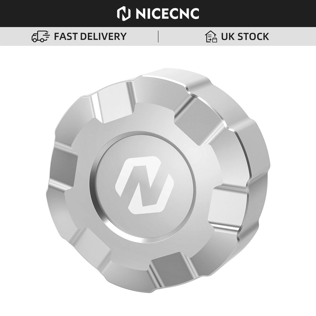NICECNC Rear Fluid Reservoir Cap for BMW R1250GS Adventure (2019–2023) Anodized