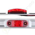 16'' LED ID Clearance Light Bar Red + Side Marker Red for Truck RV Trailer