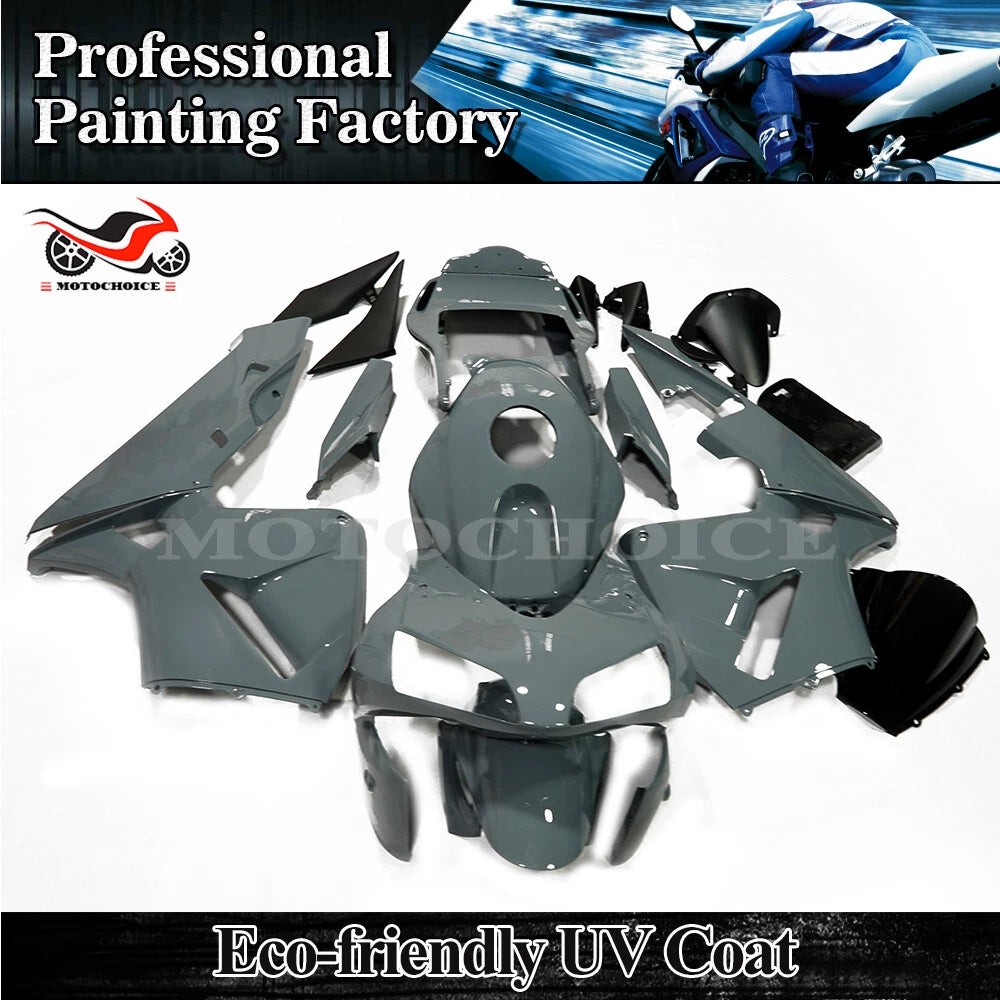 Fairing Kit for Honda CBR600RR (2003–2004) - Gray Painted ABS Bodywork