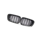 Carbon Fiber Twin Line Bumper Grille for BMW E46 M3 Coupe (1998–2002)