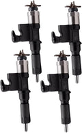 Set of 4 Common Rail Injectors 8-97609788-7 095000-6366 for Isuzu 4HK1 6HK1
