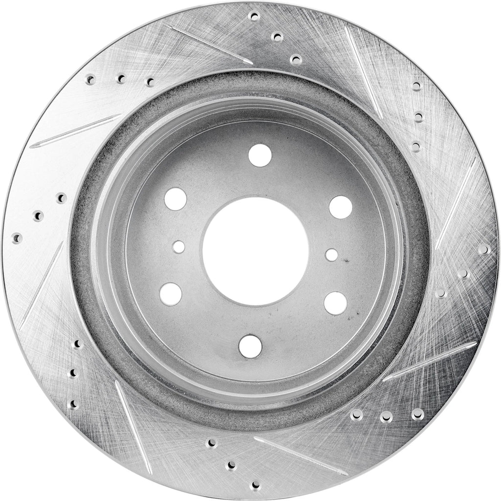 Disc Brake & Pad Kit for Chevy Silverado 1500 (2007–2013) Cross-drilled