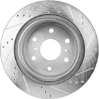 Disc Brake & Pad Kit for Chevy Silverado 1500 (2007–2013) Cross-drilled