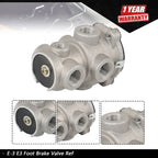 Double Circuit Foot Brake Control Valve for E-3