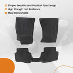 Set of 4 All-Weather TPE Carpet Floor Mats for Audi A4 Quattro (2017–2023)