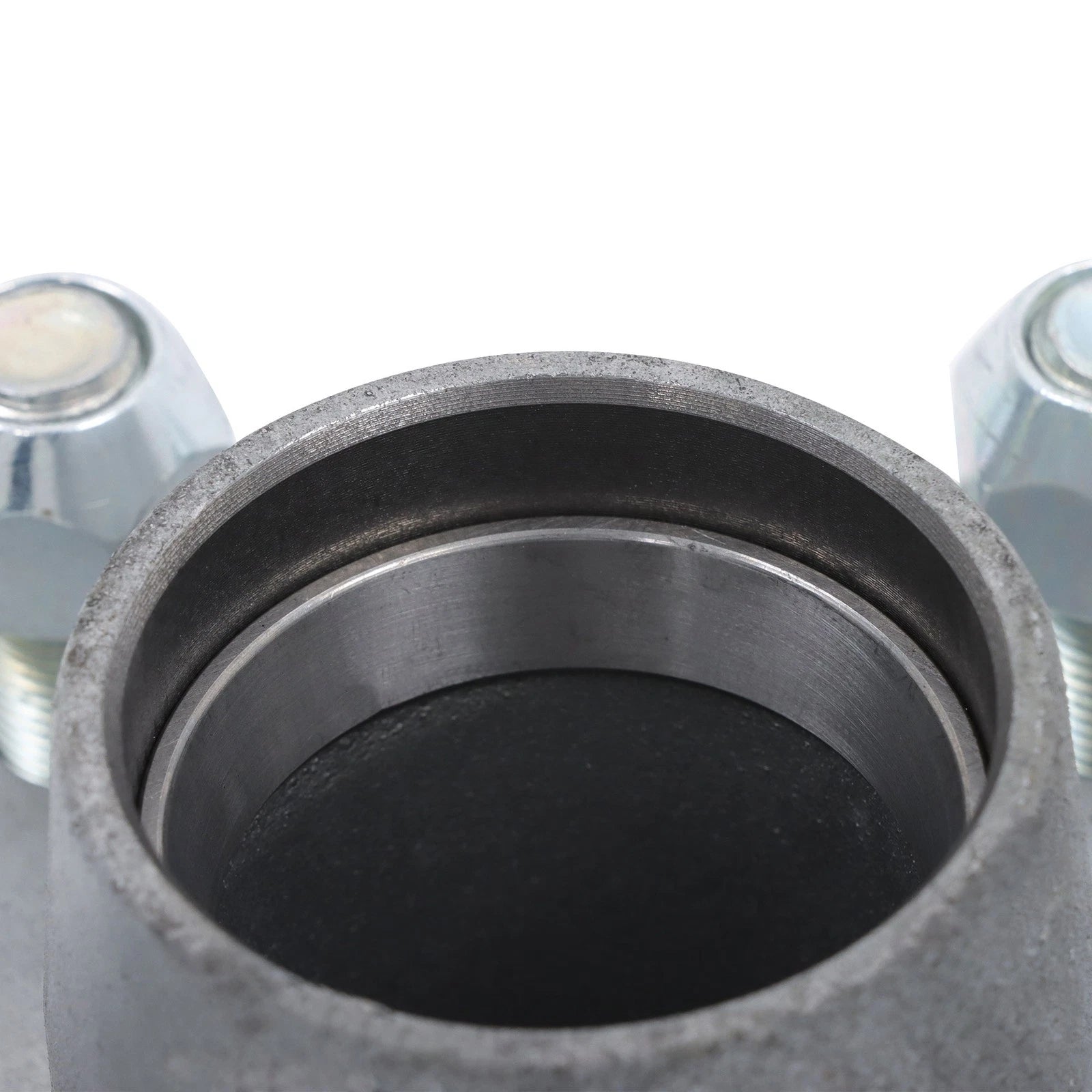 Set of 6 Galvanized Trailer Hub Kit for 2000 lbs Spindle (5 on 4.5")