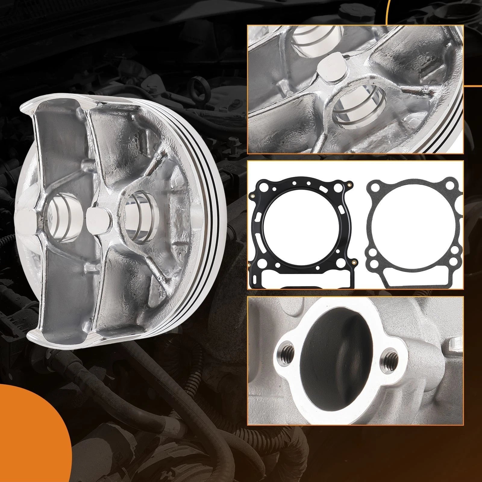 95mm Cylinder Piston Kit for Yamaha YFZ450 (2004–2009) 5TA-11311-01-00