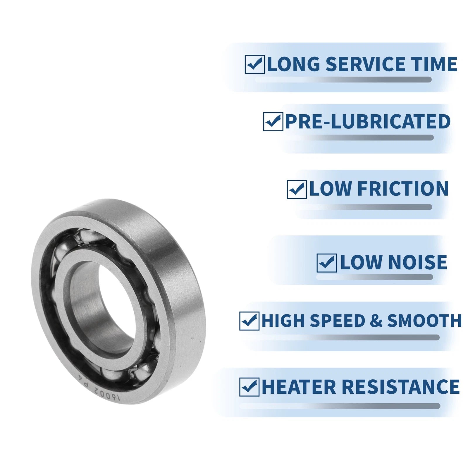 Deep Groove Ball Bearing 15x32x8mm for Various Models (16002)