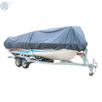 Boat Cover for Towable Boats (600D Marine Grade Polyester, Waterproof)