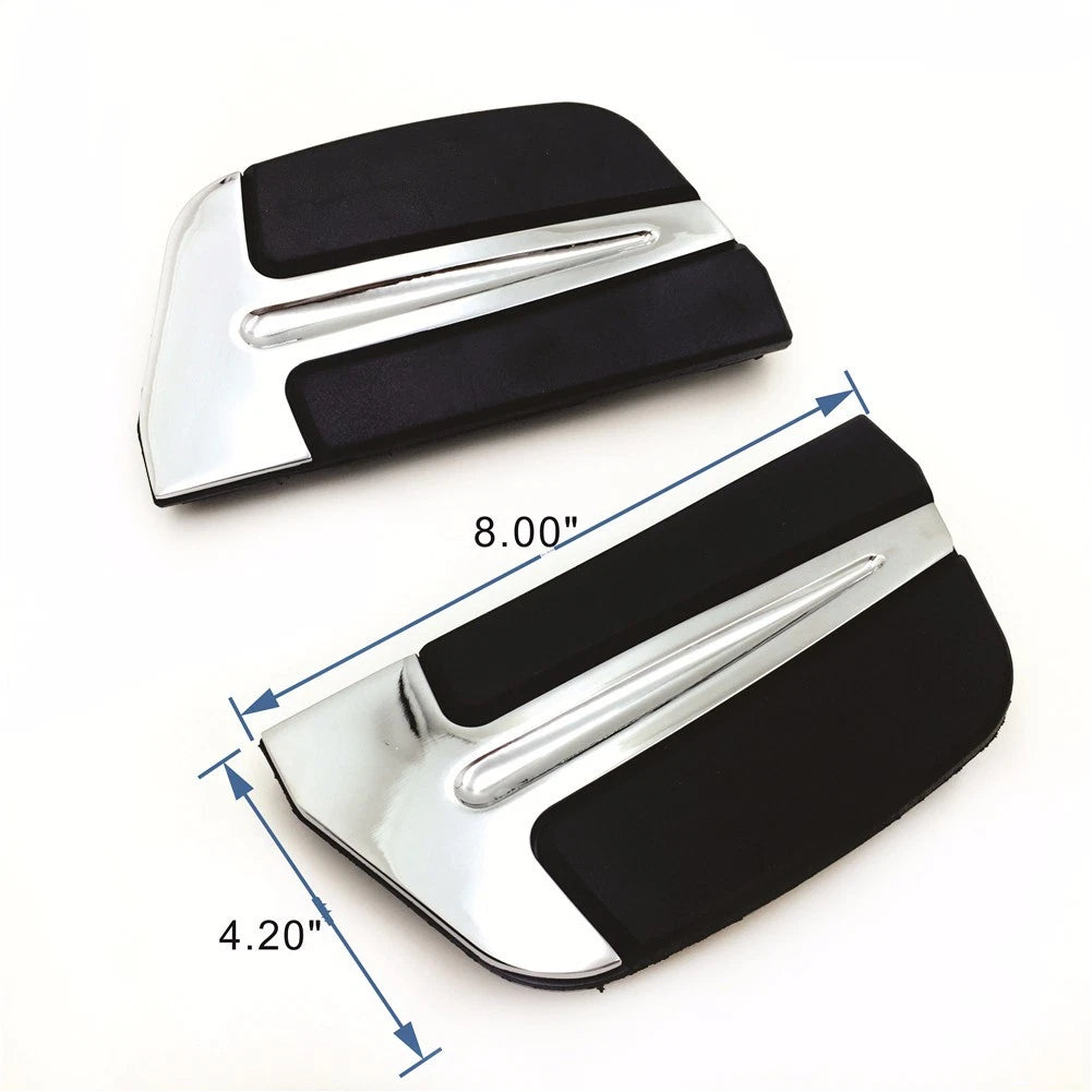 Chrome Slipstream Passenger Footboard for Harley Street Bob FXDB/Road Glide FLTR (2010–2023)
