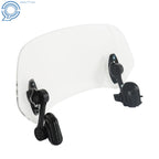 Adjustable Clip-on Windscreen Extender for Motorcycle (Universal)