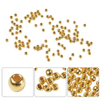 100pcs Fly Tying Beads Set of Gold and Silver for Fishing Flies