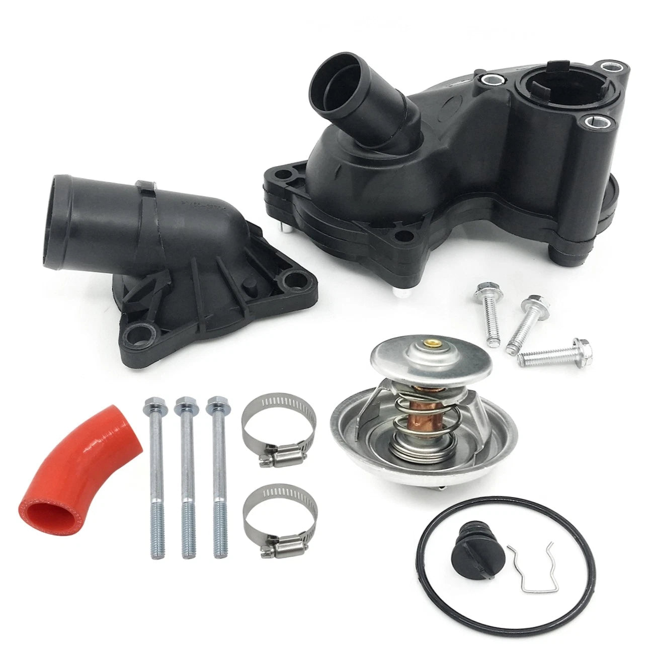 Thermostat Outlet Housing Kit & Gasket Seal for Ford Explorer Mercury Mountaineer (1991–2001)