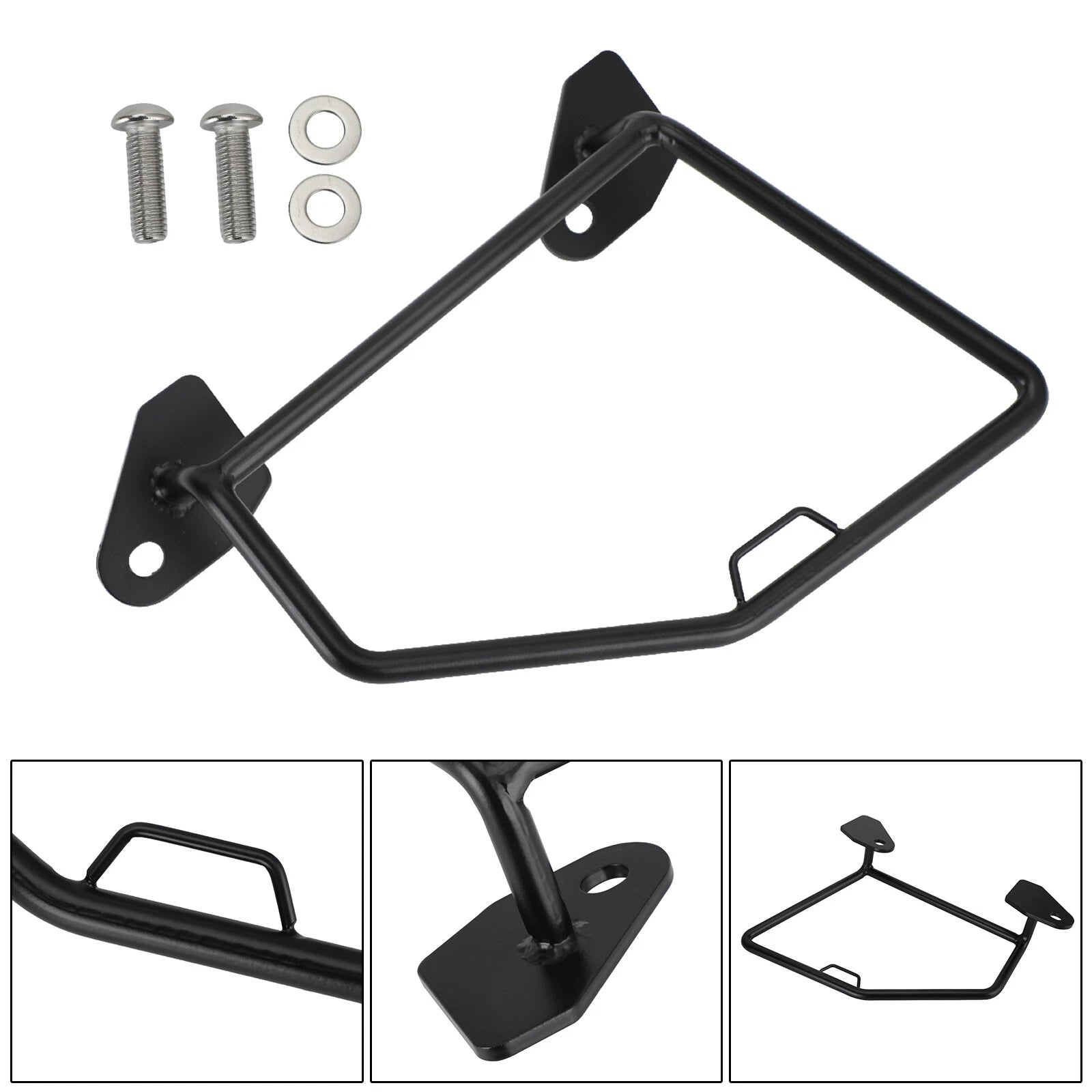 Side Saddle Bag Mounting Bracket Left for Honda CM/CMX 250/300/500 (2017–2022)