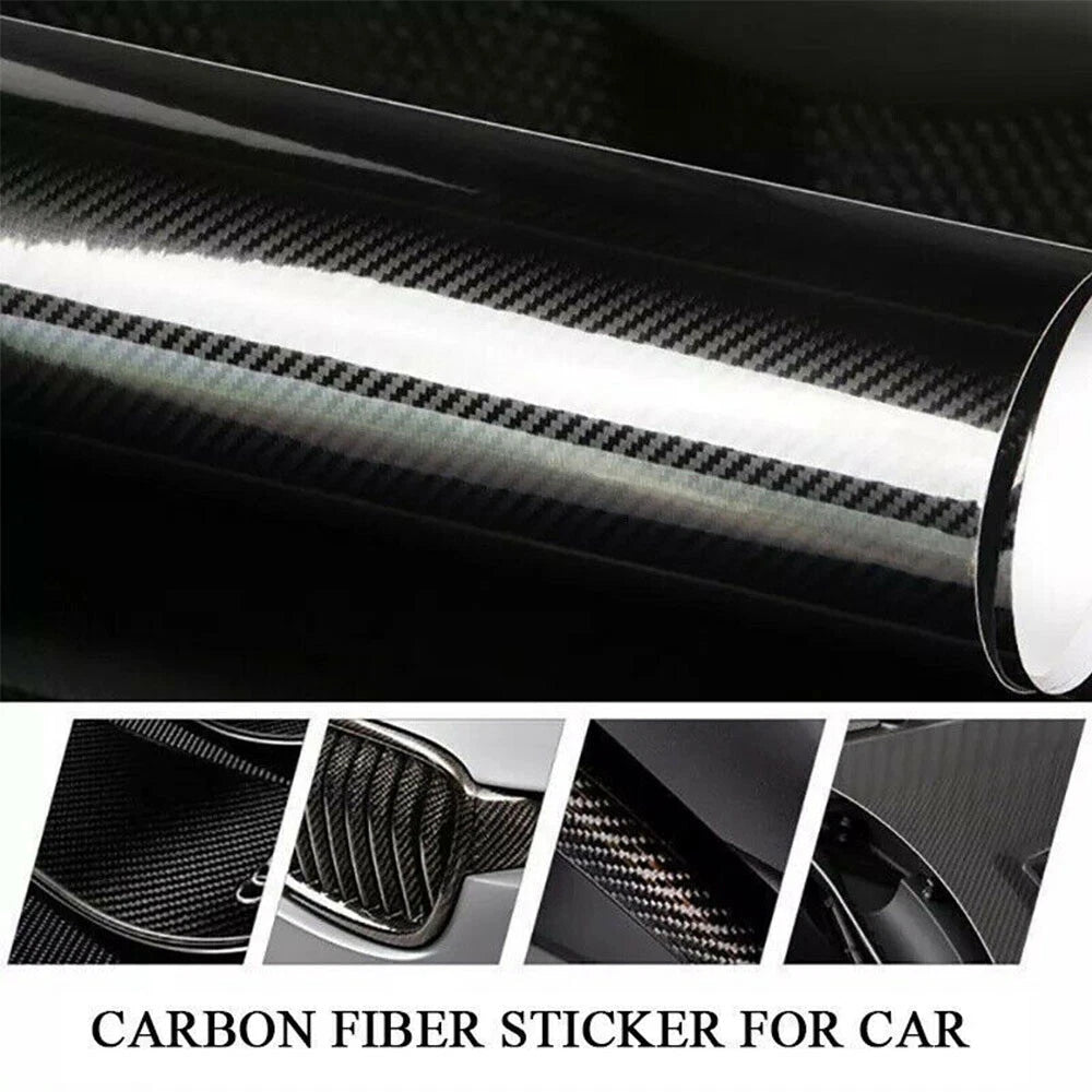 5D Carbon Fiber Vinyl Wrap for Auto (Universal Fit)