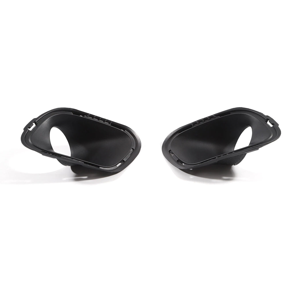 Set of 2 Front Bumper Fog Light Lamp Cover Bezels for Jeep Cherokee (2014–2018)