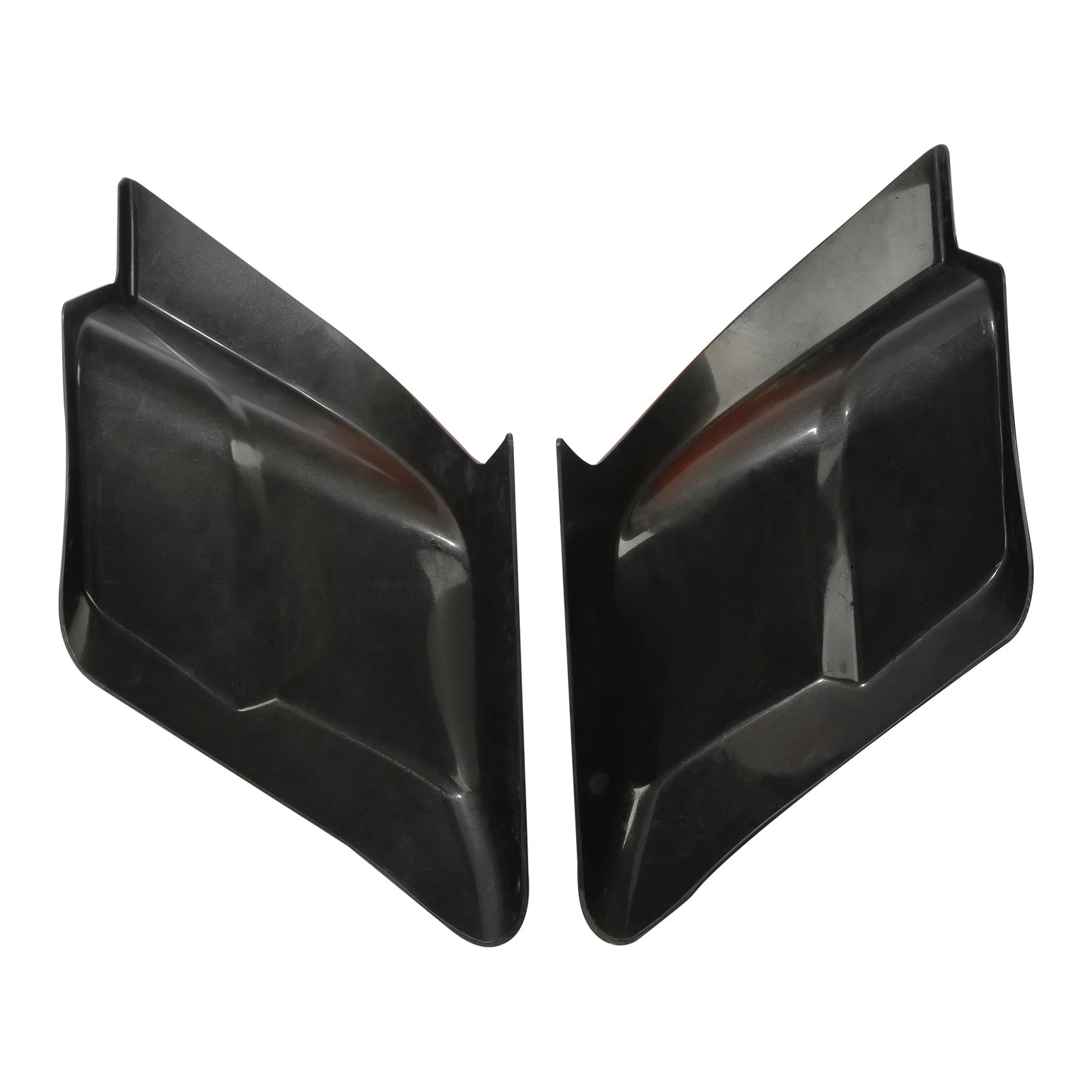 Stretched Side Covers for Harley CVO Road Glide (2014–2023) Pearl Red & Dark Alloy