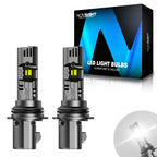2X NOVSIGHT 9007 HB5 LED Headlight Bulb 24000LM 100W 6500K for