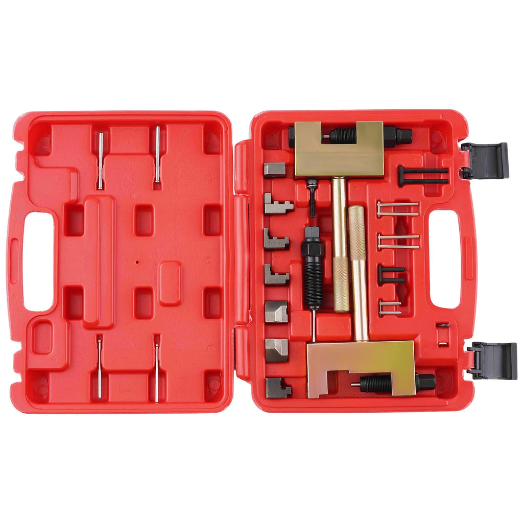 Engine Camshaft Timing Chain Rivet Tool Kit Fit for Mercedes Benz M271 M273