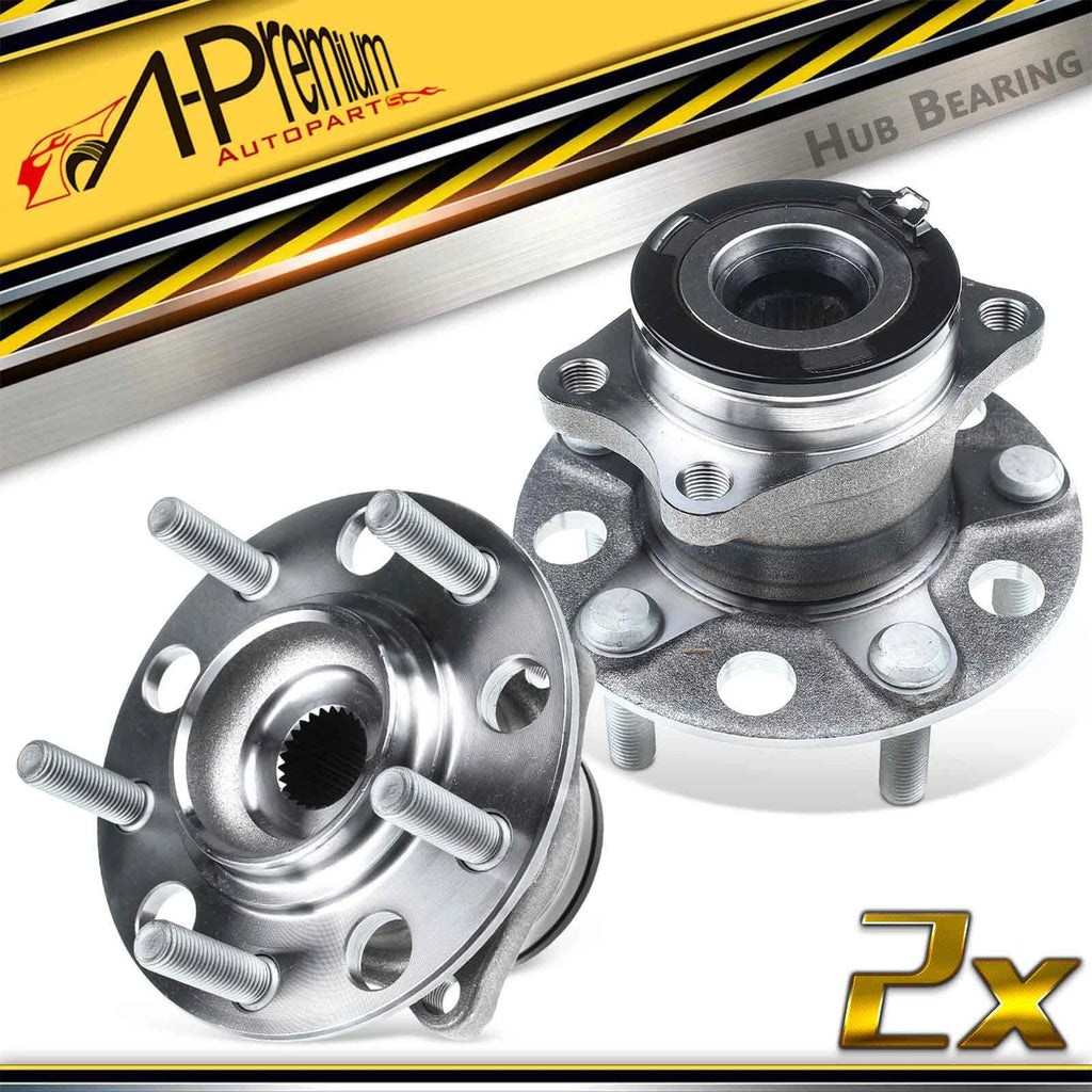 2X Rear Wheel Hub & Bearing Assembly for Jeep Compass Patriot (2007–2017)