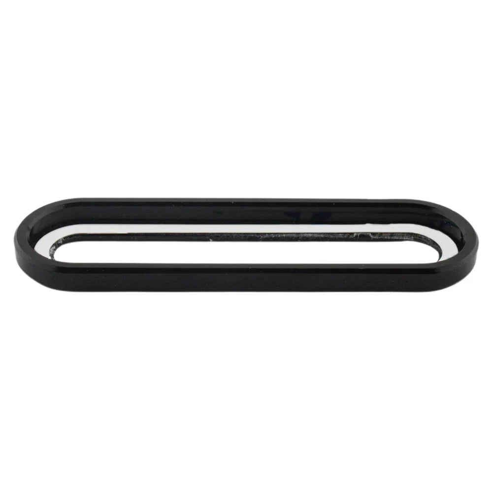 Black Instrument Indicator Lamp Bezel Cover for Harley Road Street Glide (96-13)