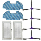 Side Brush Filter Mop Cloth Kit for Samsung POWERbot-E VR05R5050WK (2015–2023)