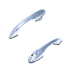 2 x Front Left & Right Outer Door Handle Chrome for BMW X5 (2000–2007)