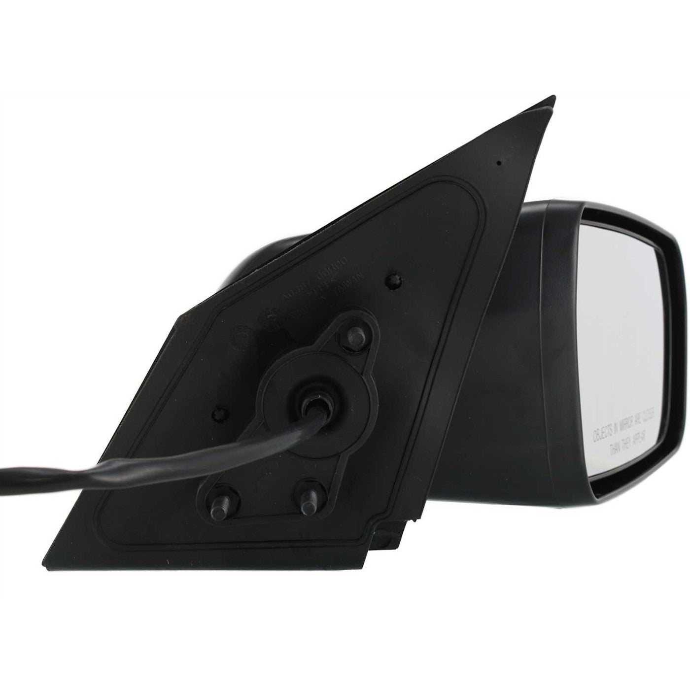 Power Mirror for Mitsubishi Galant (2004–2012) Passenger Side Textured Black