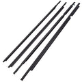 Set of 4 Door Window Moulding Trim Weatherstrip for Lexus GX470 (2003–2009)