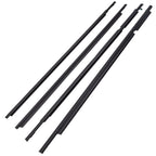 Set of 4 Door Window Moulding Trim Weatherstrip for Lexus GX470 (2003–2009)