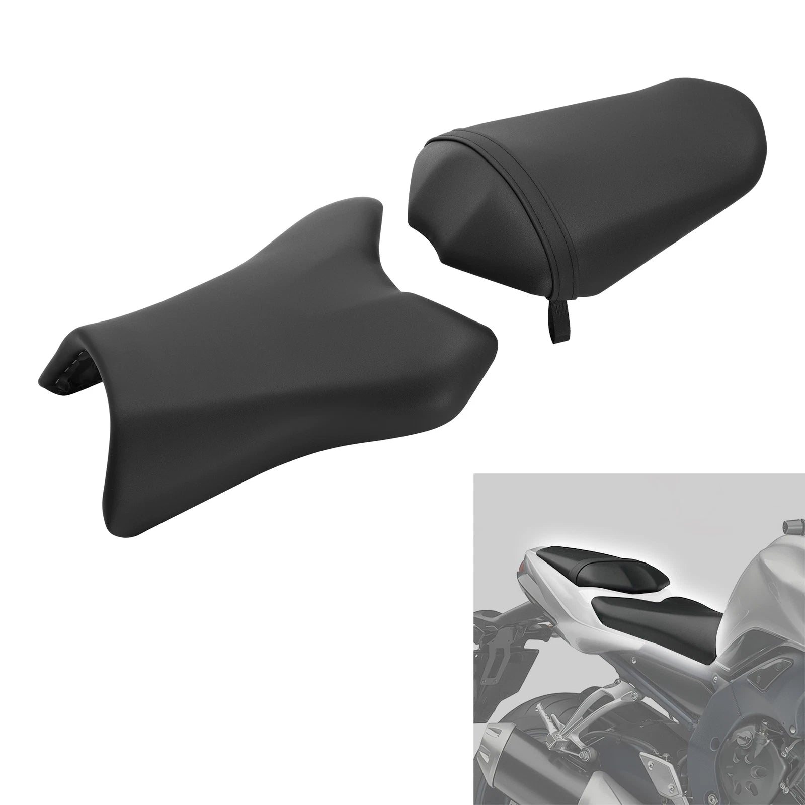 Driver & Passenger Seat for Yamaha FZ1 Fazer FZ1-S (2006–2015)