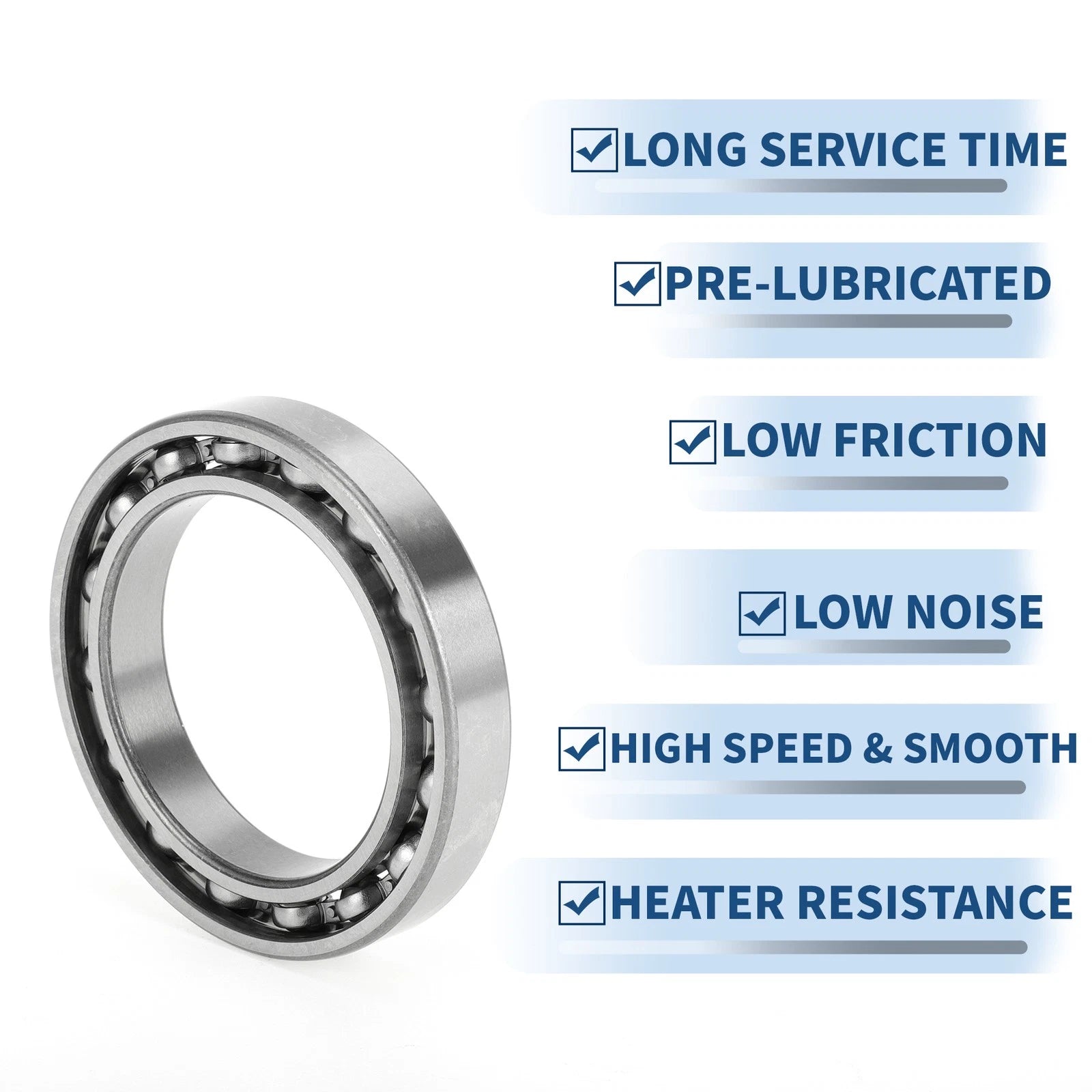 Deep Groove Ball Bearing 50x72x12mm for Scooter Skateboard (1 Pc)