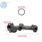 Left Exhaust Manifold for Chevy Camaro S10 Pontiac Firebird (1985–1993)