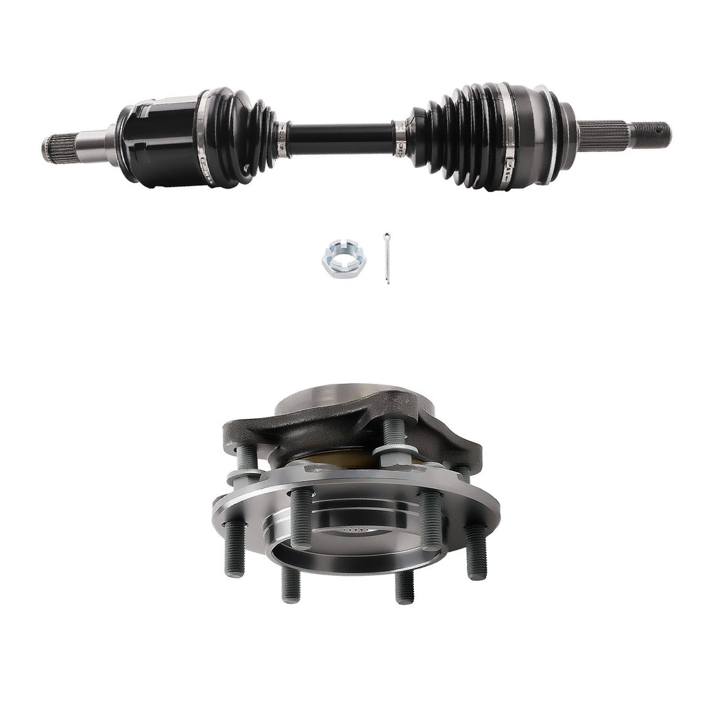 CV Joint Axle Shaft & Wheel Hub Bearing Kit for Lexus GX470 (2003–2009)