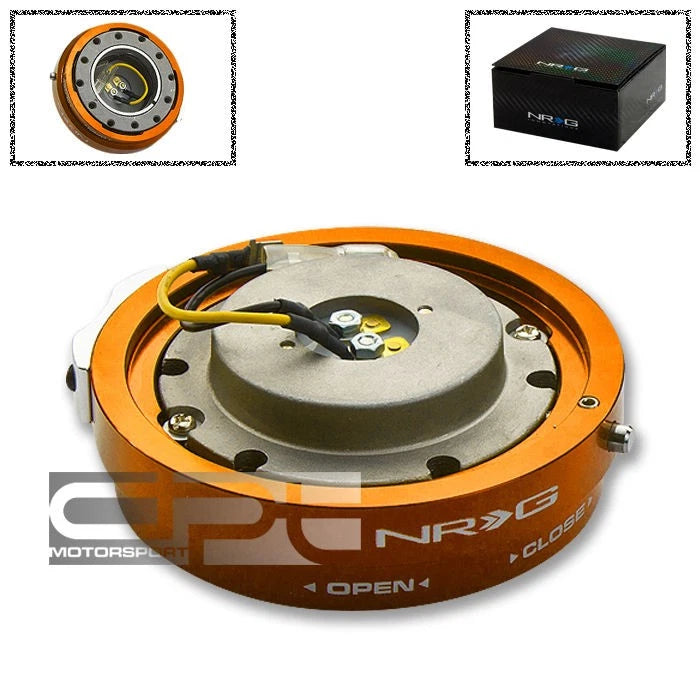 NRG 6-Hole Steering Wheel Quick Release Hub Adapter Kit SRK-400RG for