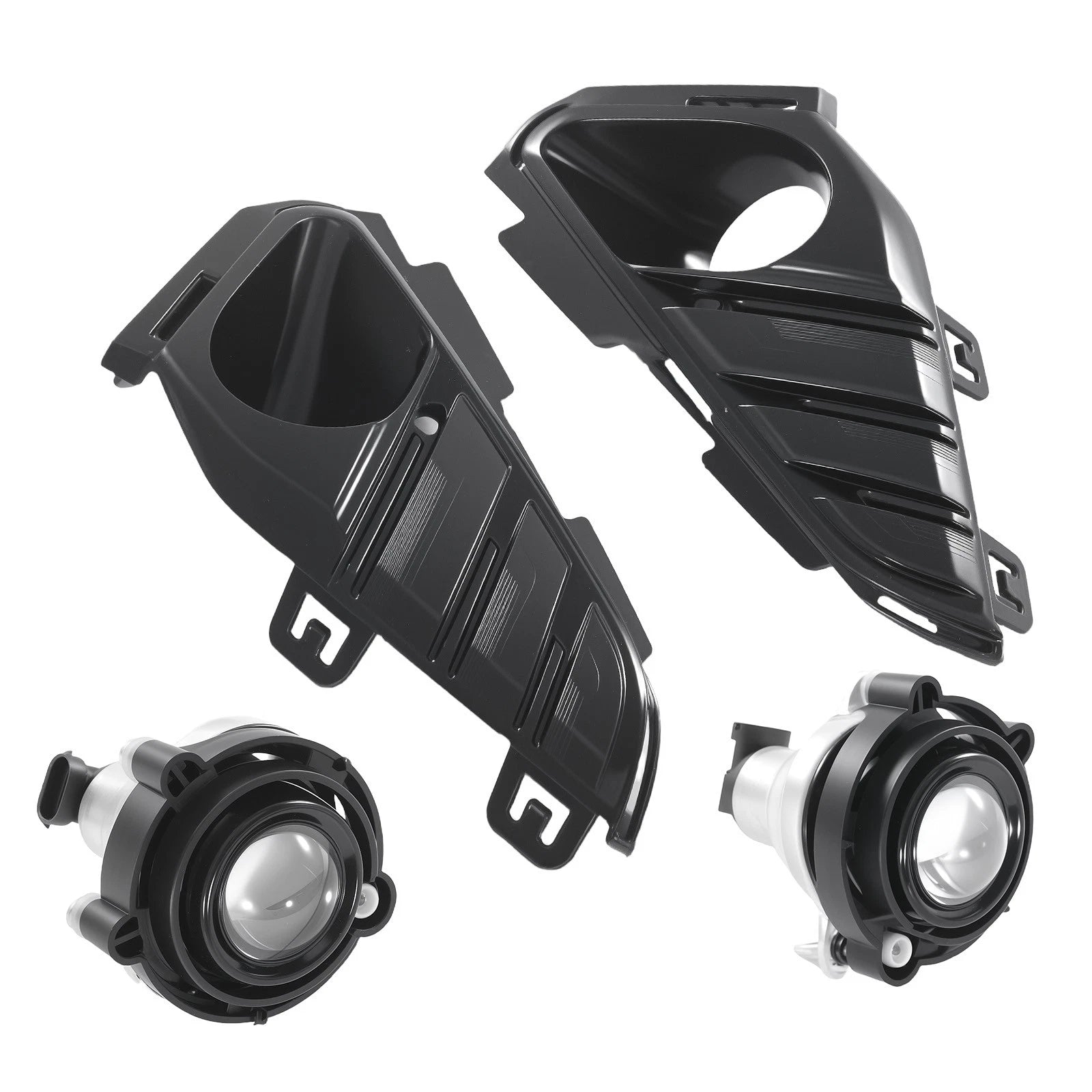 Fog Lamp Assembly Pair for GMC Terrain (2018–2021) 10335108 w/ Bulbs
