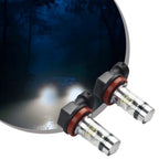 2X H11/H8 10000K-6500K LED Fog Lights 60W