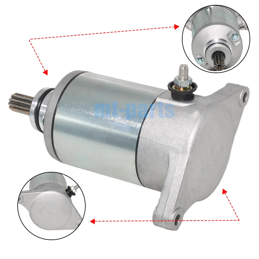Starter for Arctic Cat 250 2X4 (1999–2005), 250 4X4 (2001–2005), 300 (1998–2003)