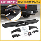 Rear Step Bumper for Chevrolet C1500 C2500 K1500 K2500 (1988–2000)