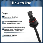 ABS Wheel Speed Sensor for Chrysler Grand Voyager (2001-2007)