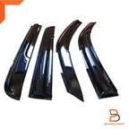 Side Visor Rain Shield Wind Deflector for Toyota Hilux Vigo (2005-2014)